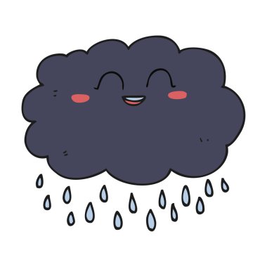 serbest el çekilmiş çizgi film