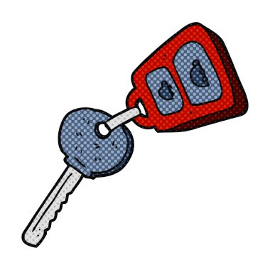 serbest çizilmiş karikatür anahtar