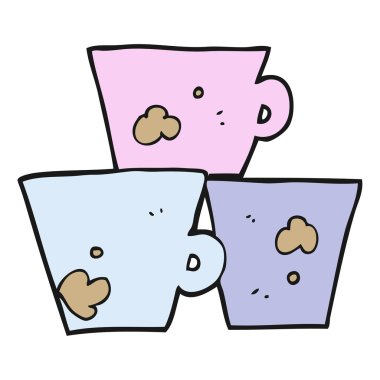 serbest el çekilmiş çizgi film