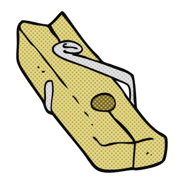 çizgi film ahşap peg