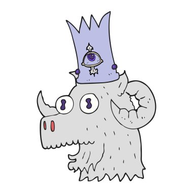 RAM kafa büyülü tacı olan çizgi film