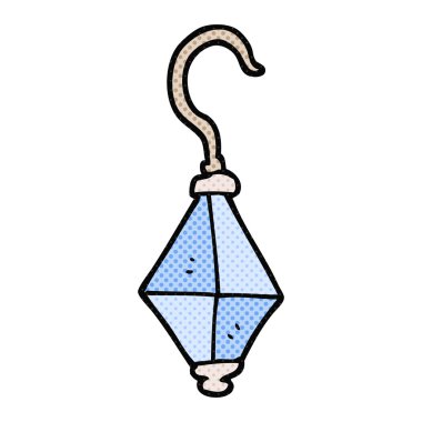 serbest el çekilmiş cartoon küpe