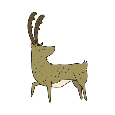 çizgi film erkekçe geyik