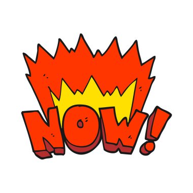 çizgi film şimdi sembolü