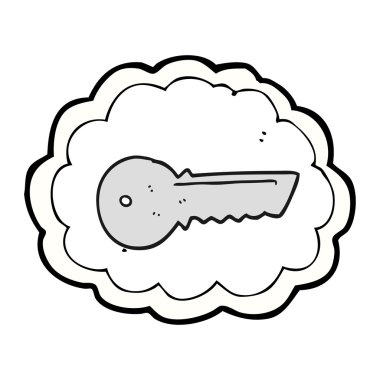 çizgi film kapı anahtarı