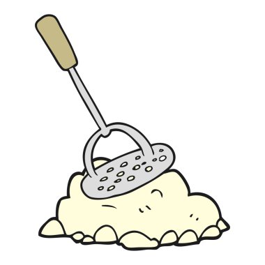 karikatür patates hovarda