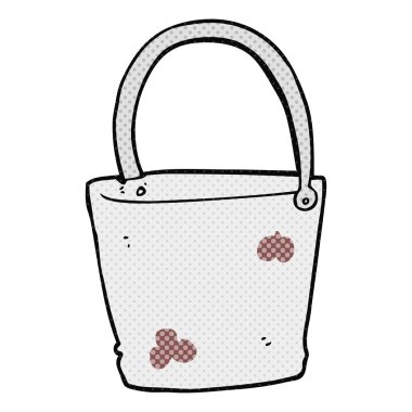 serbest çizilmiş karikatür kova