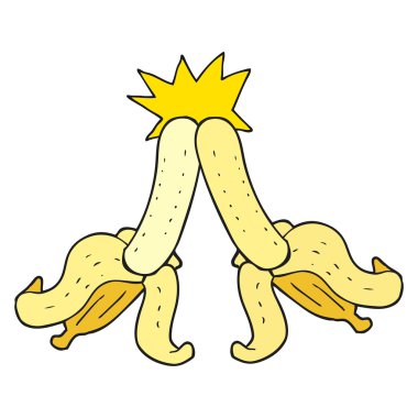 utanç verici sihirli muz dokunmatik çizgi film