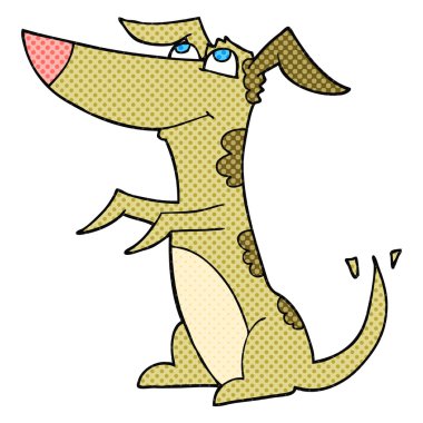 serbest çizim karikatür köpek