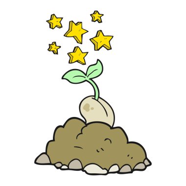 tohum çimlenme çizgi film