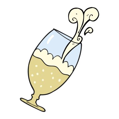 çizgi film bira cam