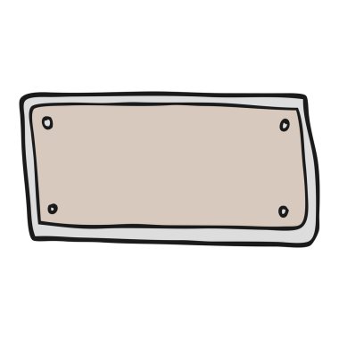 çizgi film boş işareti