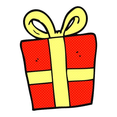 Noel hediyesi cartoon