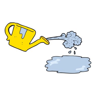 çizgi film sulama dökme olabilir