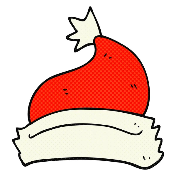 Мультфільм Різдво капелюх — стоковий вектор
