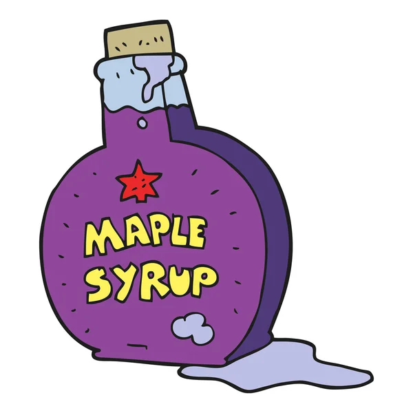 漫画メープル シロップ ボトル ストックベクター C Lineartestpilot