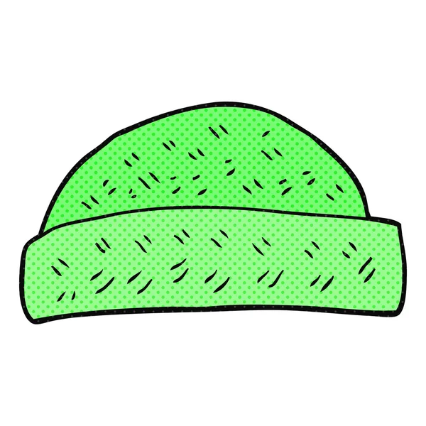 Sombrero de dibujos animados dibujado a mano alzada — Vector de stock