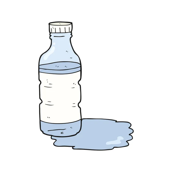 Rajzfilm vizes palack — Stock Vector