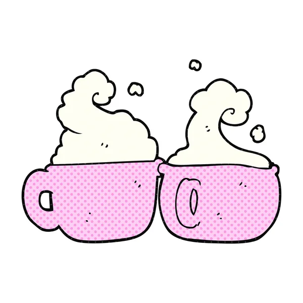 卡通杯咖啡 — 图库矢量图片