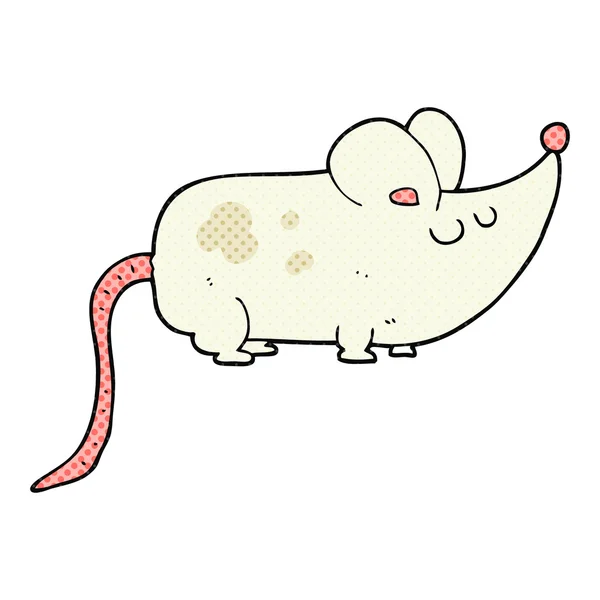 Roztomilá kreslená myš — Stockový vektor
