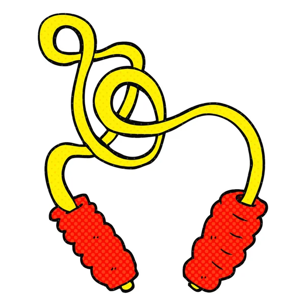Cartoon skipping rope — Stock Vector