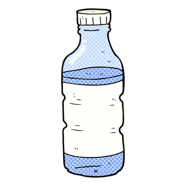 Dibujos animados botella de agua — Archivo Imágenes Vectoriales