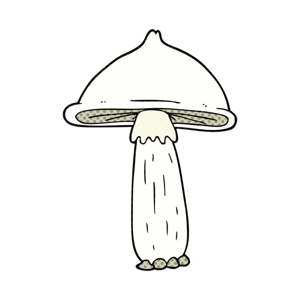 Odręczne kreskówce grzyb — Wektor stockowy