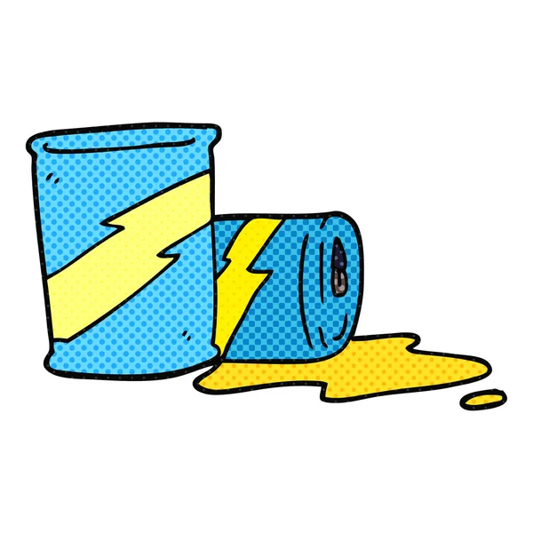 Cartoon soda blikjes — Stockvector