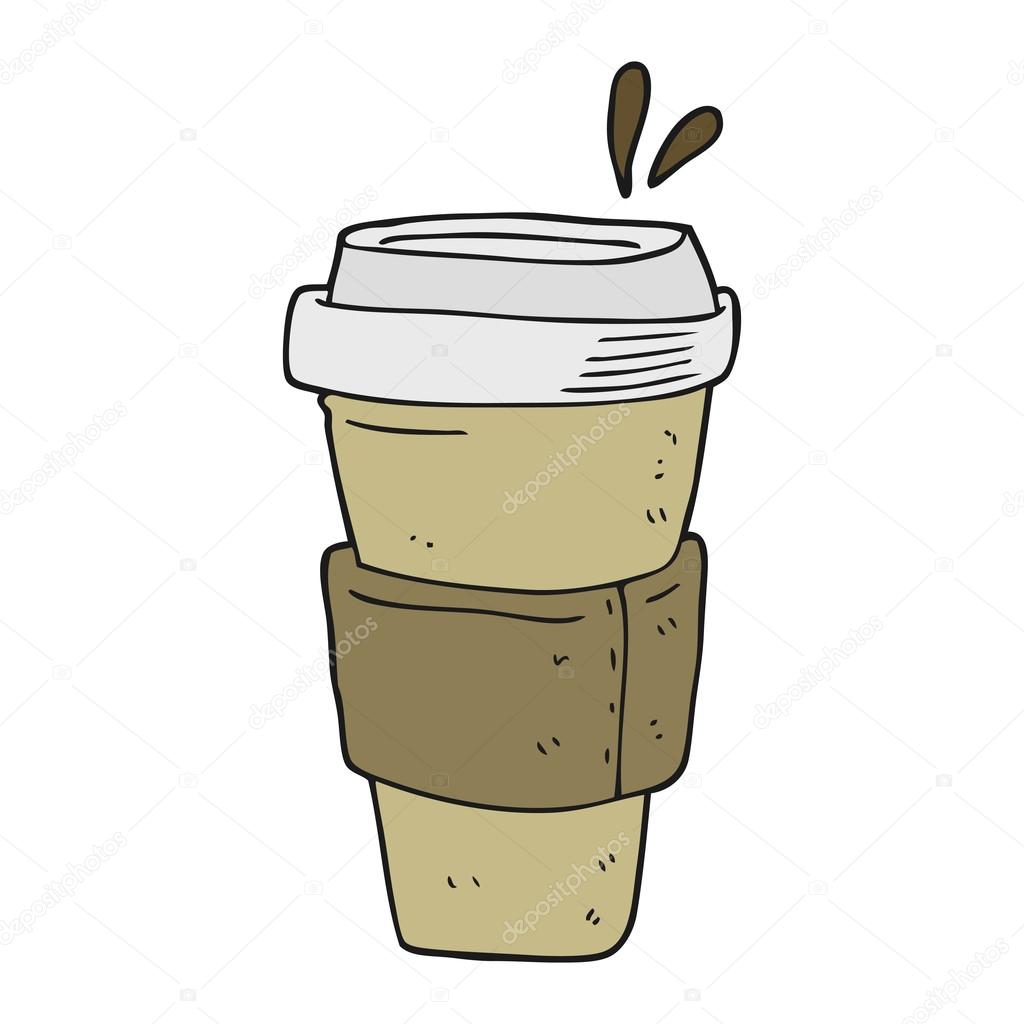 Cartoon coffee cup Stock Vector Image by ©lineartestpilot #96464642