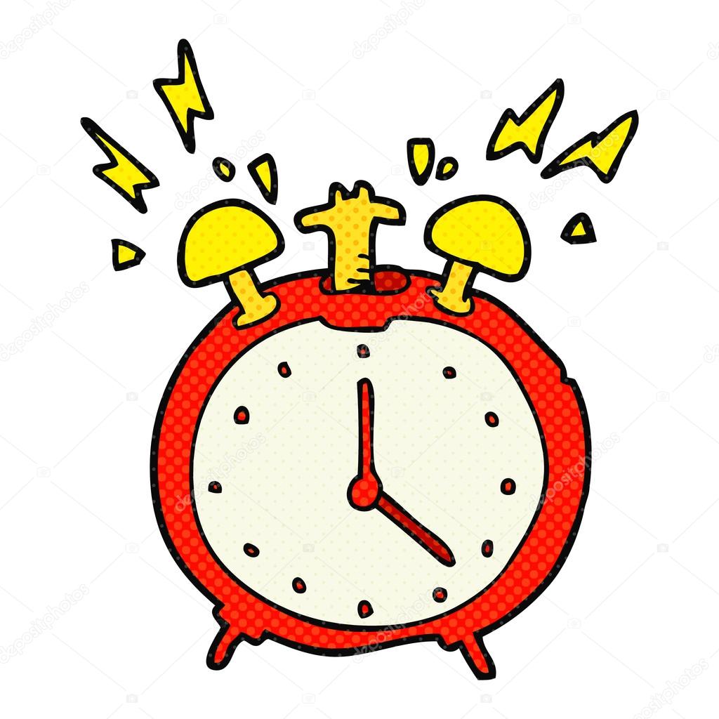 Cartoon ringing alarm clock Stock Vector Image by ©lineartestpilot ...