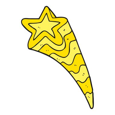 karikatür kuyruklu yıldız