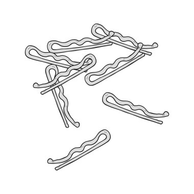 çizgi film saç klipler