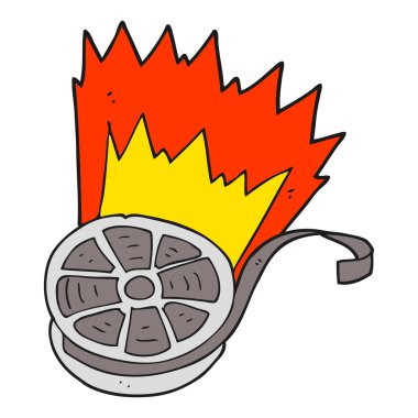 serbest el çekilmiş çizgi film