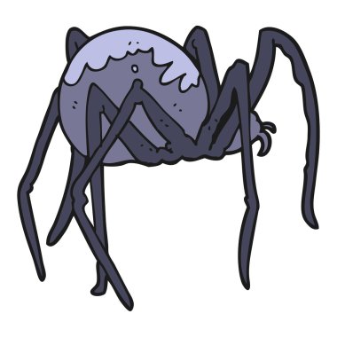 çizgi film ürpertici örümcek