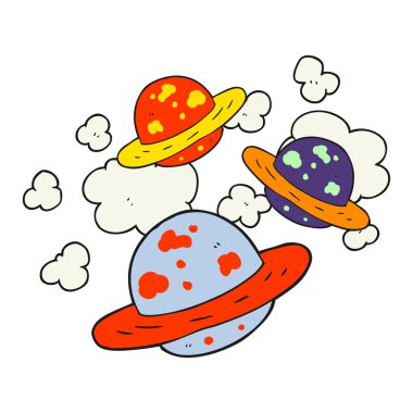 serbest el çekilmiş çizgi film