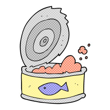 ton balığı konservesi çizgi film