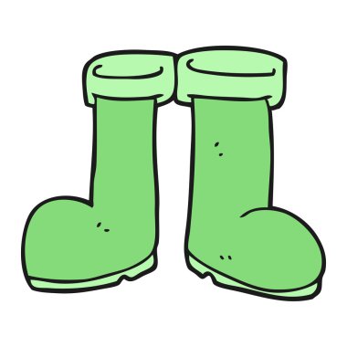 karikatür wellington çizmeleri