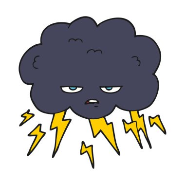 serbest el çekilmiş çizgi film