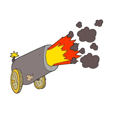 serbest el çekilmiş çizgi film