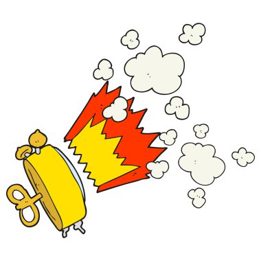 karikatür çalar saat