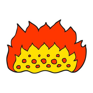 serbest el çekilmiş çizgi film