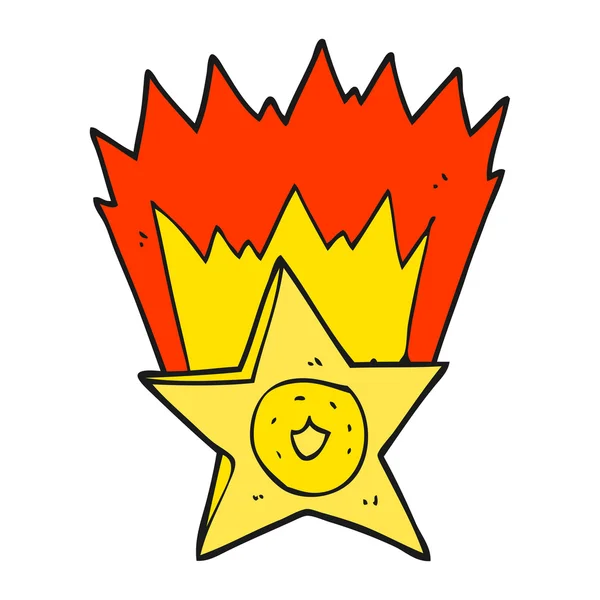 Odznaka szeryfa kreskówka — Wektor stockowy