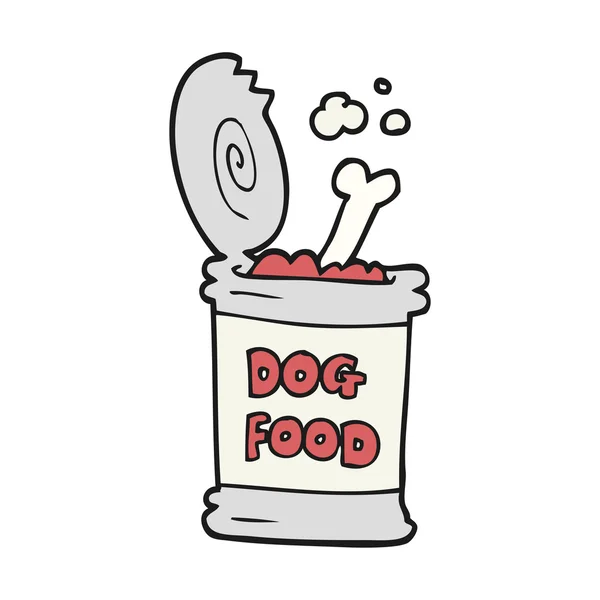 卡通狗食 — 图库矢量图片