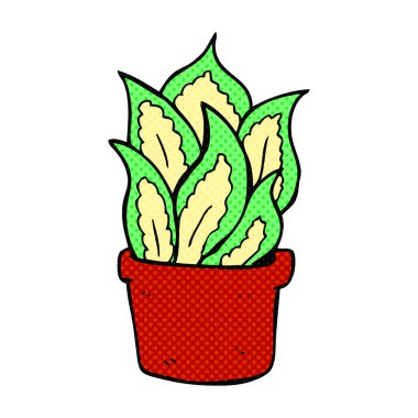 çizgi film ev bitkisi