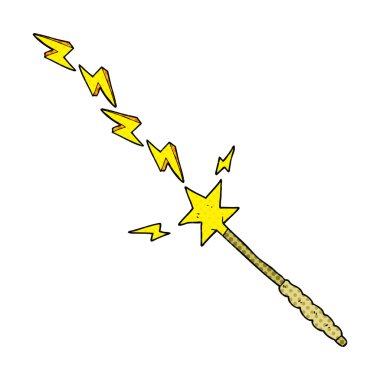 çizgi roman tarzı çizgi film sihirli değnek