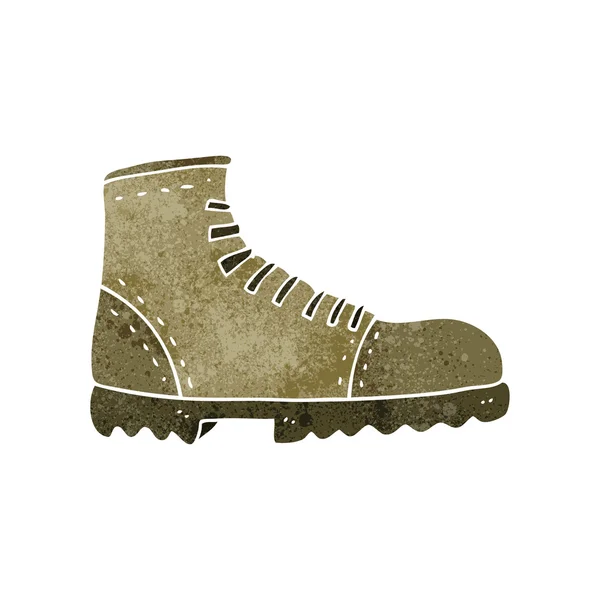 Retro cartoon boot — Stock Vector