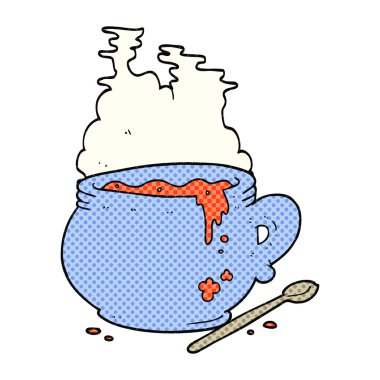 karikatür kase çorba