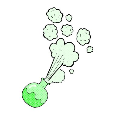 çizgi film kimyasal reaksiyon