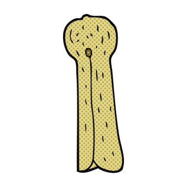 çizgi film eski ahşap peg