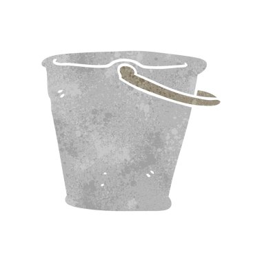 Retro karikatür kova